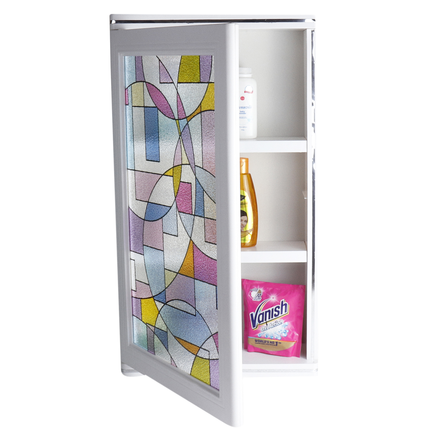 FLORA FROSTY MIRROR CABINET