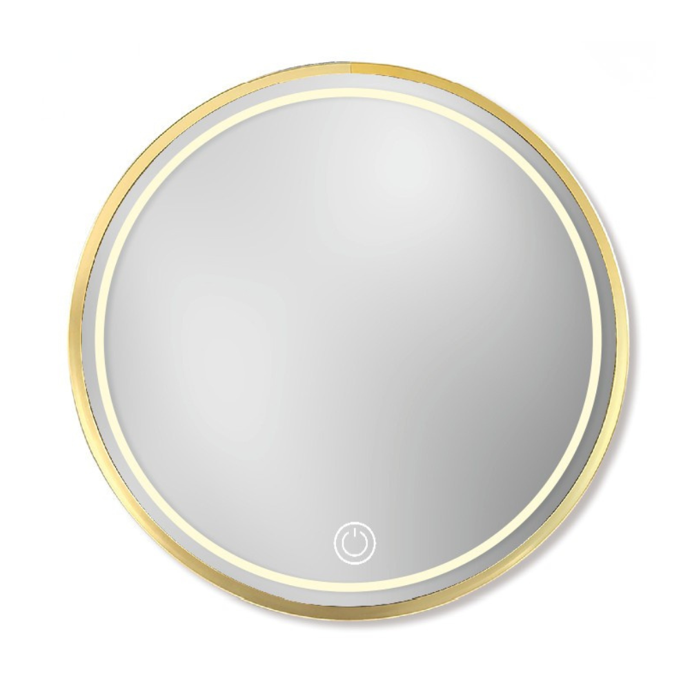 GLORY ROUND MIRROR FRAME WITH LED