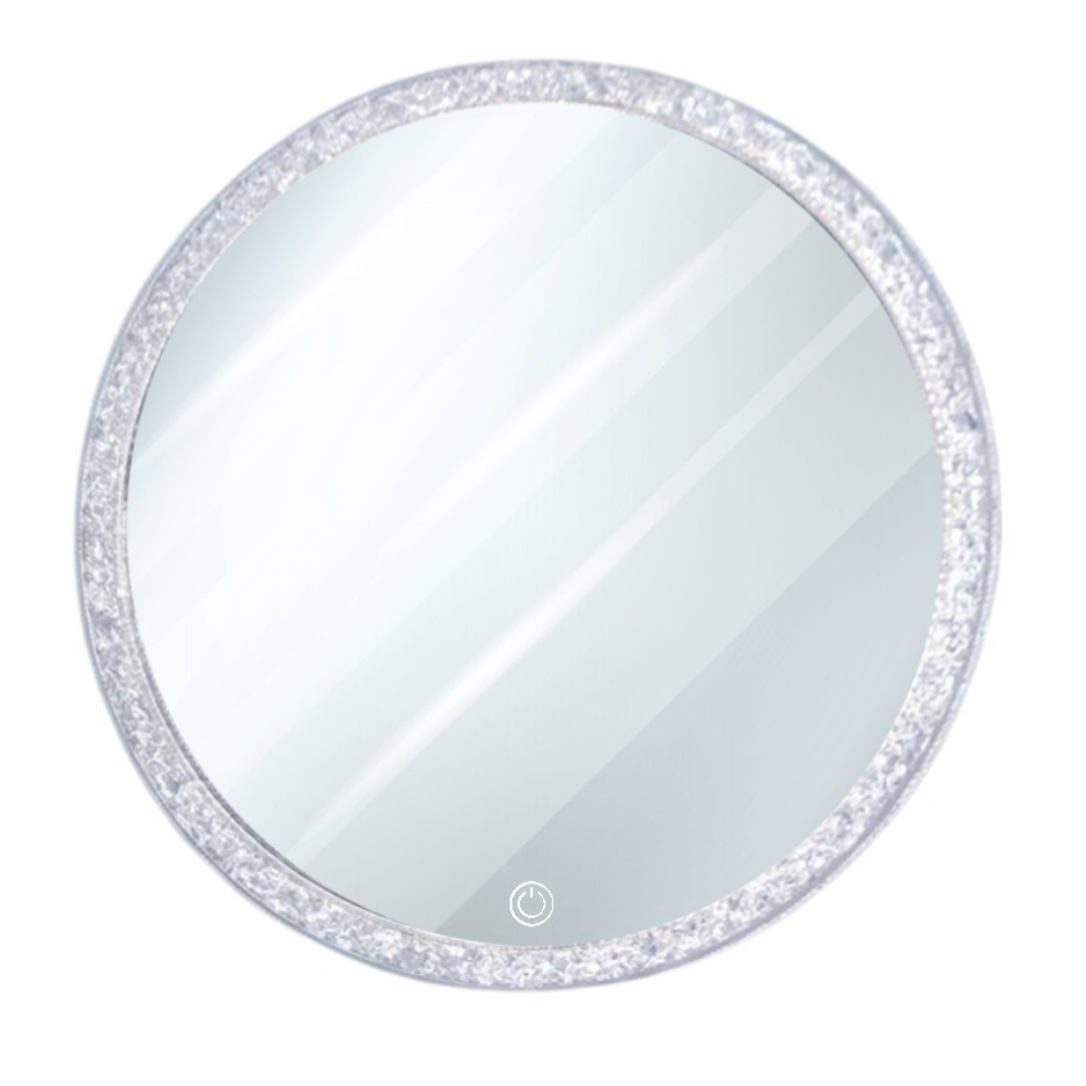 CRYSTAL SPARKLE LED MIRROR FRAME